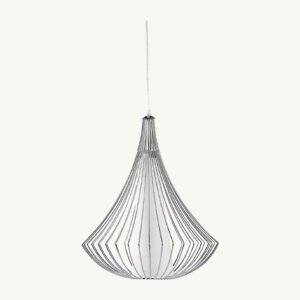 Aspen Scandi Design Hanging Light With Chrome Finish